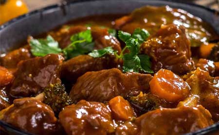 Ragú de Ternera en Salsa de Chocolate